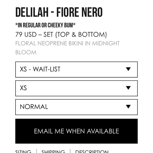 SOLD. Triangl Floral Delilah XS Bikini - Picture 7 of 7